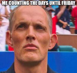 The days until memes
