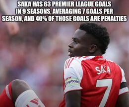 Saka has memes