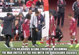 Seeing liverpool memes