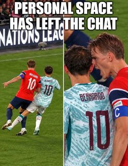 Personal space has memes