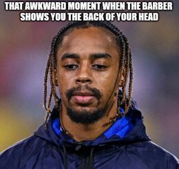 Barber shows memes