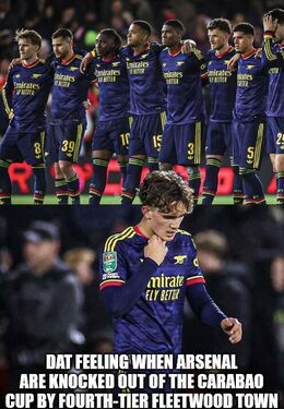When arsenal are memes