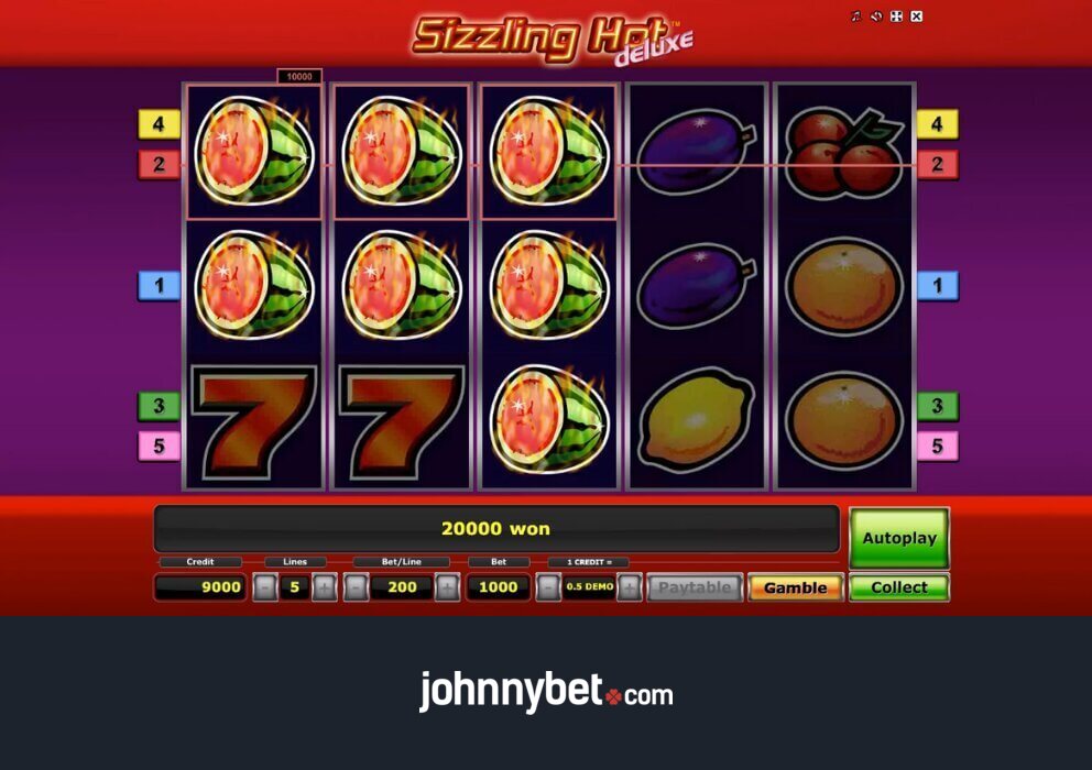 Sizzling Hot Download