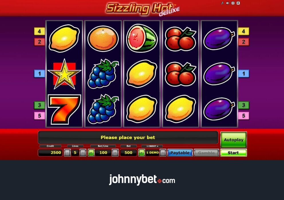 Žaisti Sizzling Hot Deluxe Online