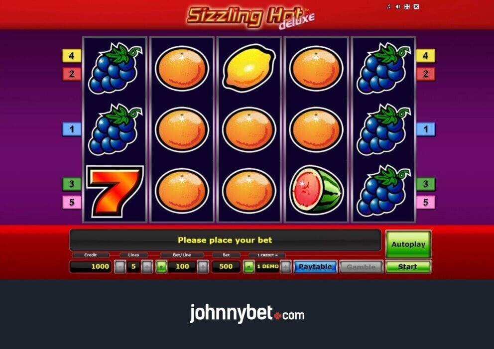Sizzling Hot™ Deluxe Gokkast