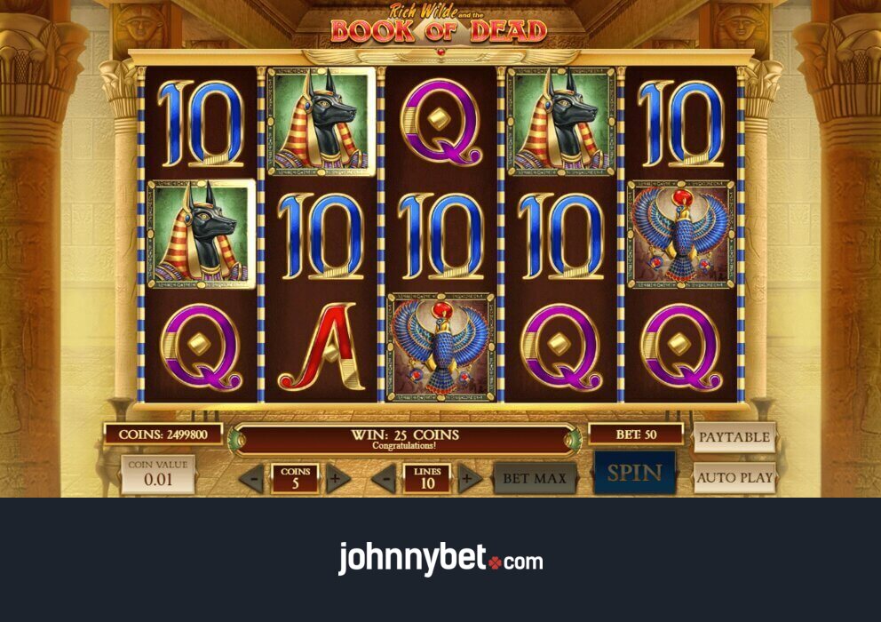 De 10 populairste slots in online casinos in 2025