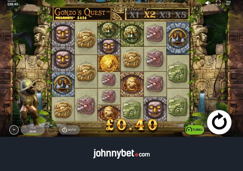 Gonzo's Quest Megaways játék ingyen