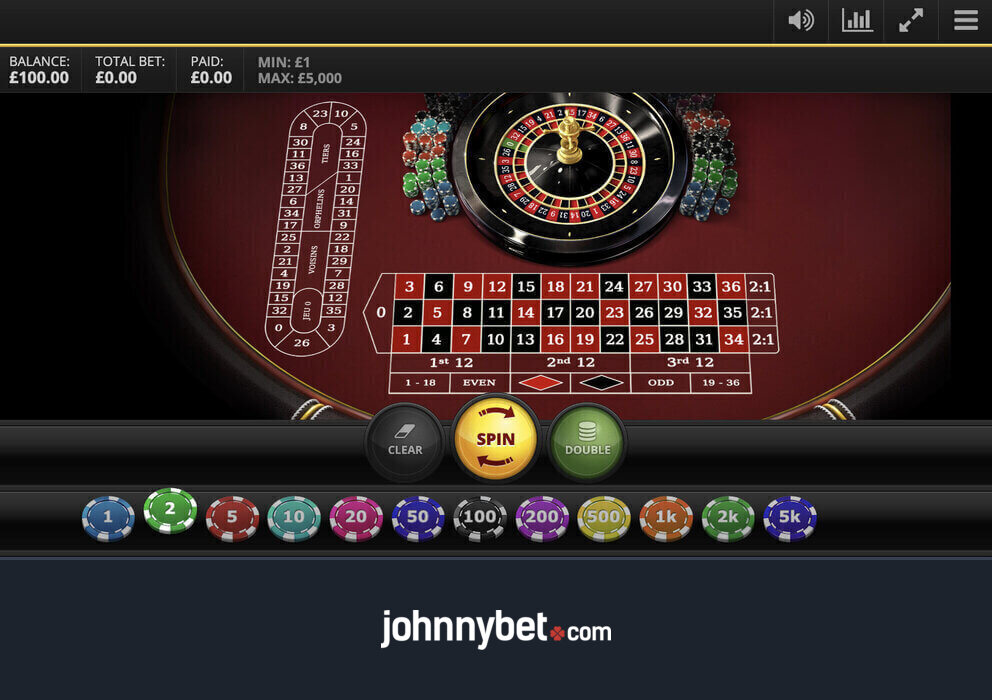 Jeux De Roulette En ligne A L'Argent Réel