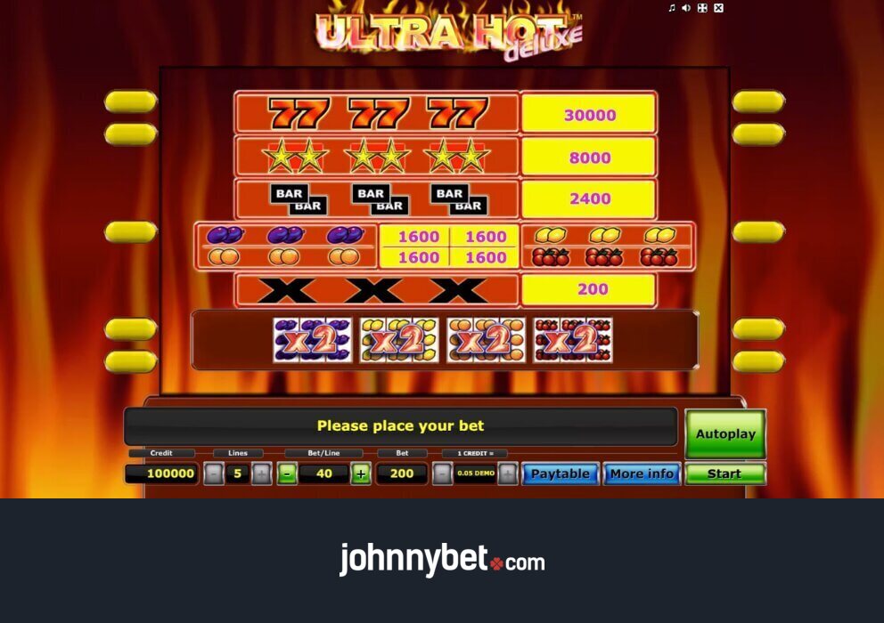 Ultra Hot Deluxe Online Za Darmo