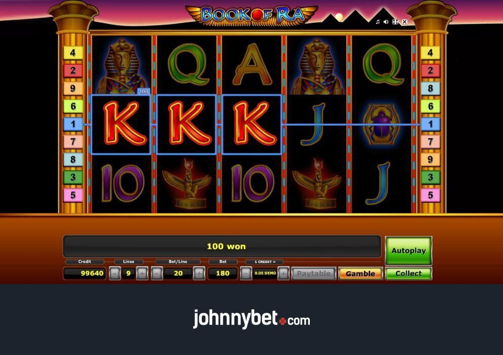 Book of Ra як виграти