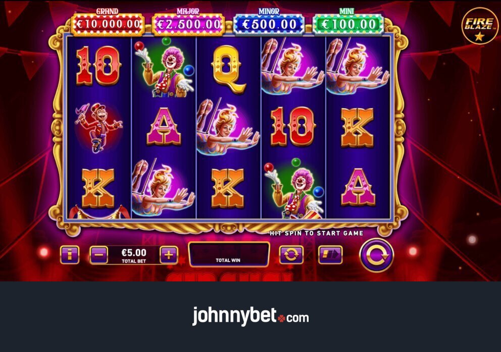 Mega Fire Blaze Slots Demo: Juega Wild Pistolero y Big Circus