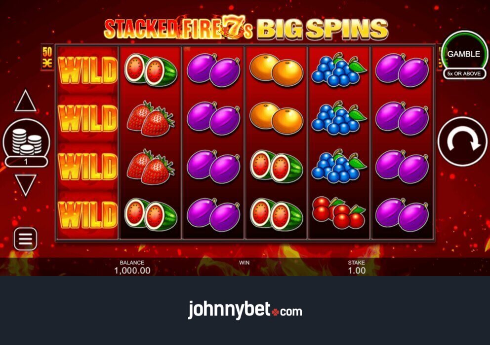 Stacked Fire 7s Big Spins tragaperras online