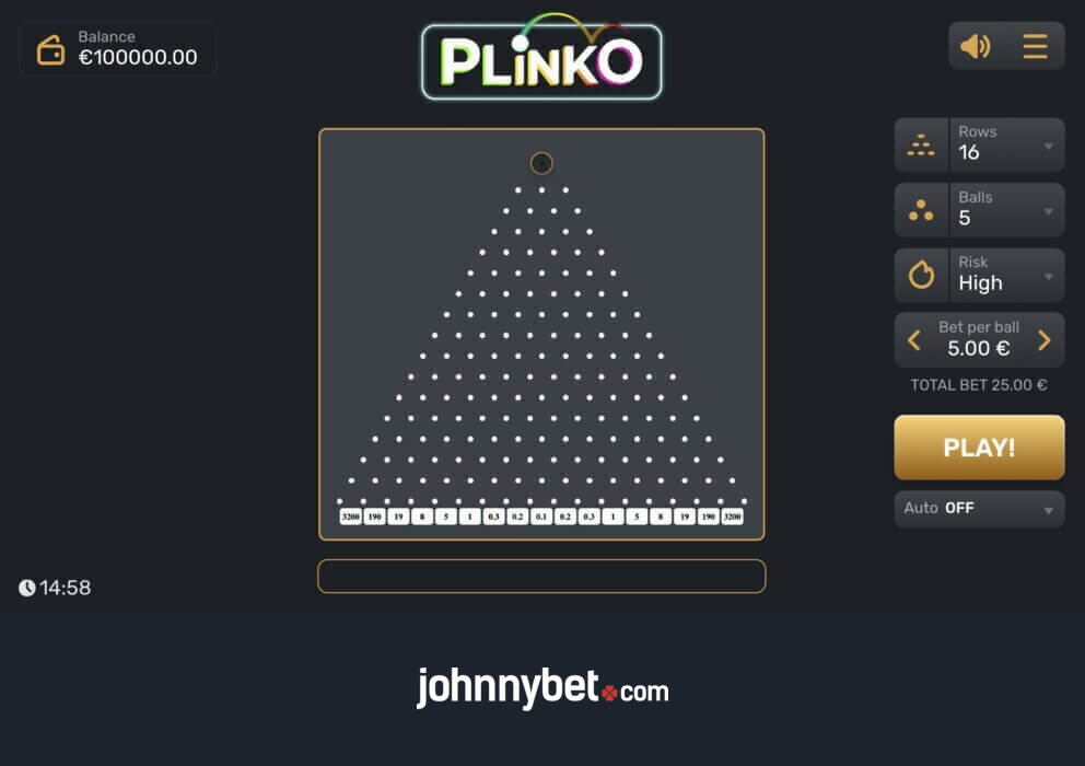 Comment gagner au Plinko