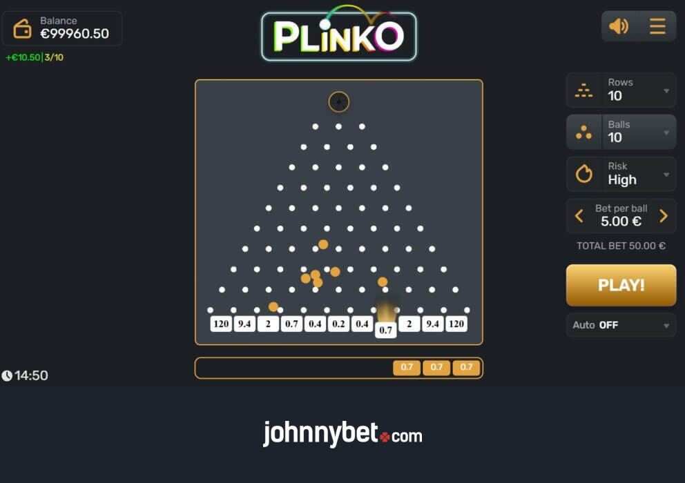 2025년 최신 온라인 Plinko 하는법