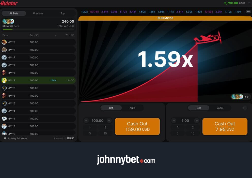 Aviator crash o‘yini – qayerda o‘ynash mumkin?