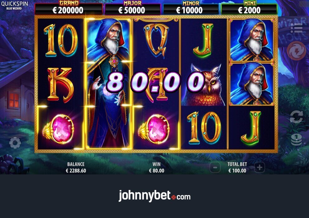 Reseña Slot Blue Wizard