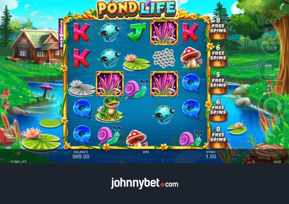 Pond Life Gokkast Handleiding