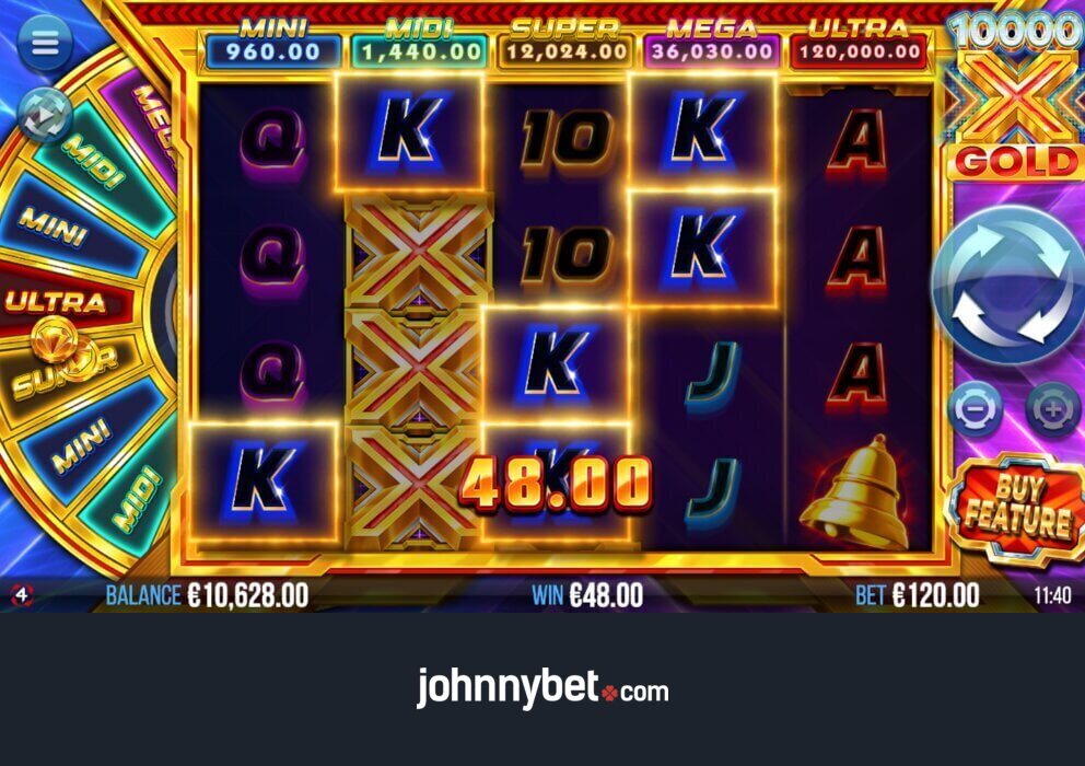 bet365 10000X Gold Slot Review