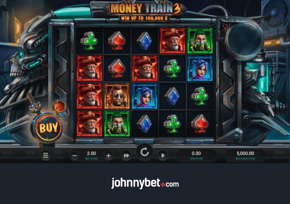 Money Train 3 スロットレビュー