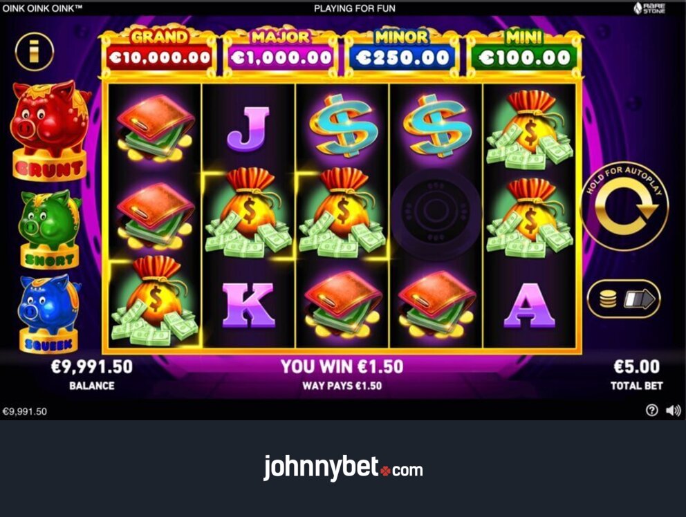 Oink Oink Oink Slot Erfahrungen