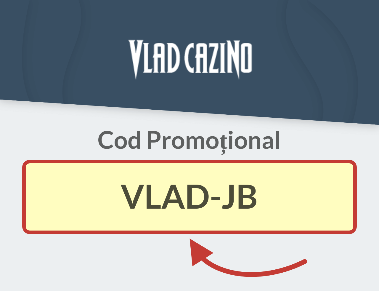 Cod promoțional Vlad Cazino