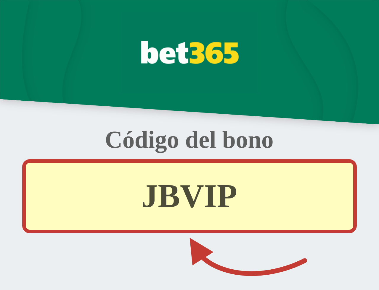 Código del bono bet365 México