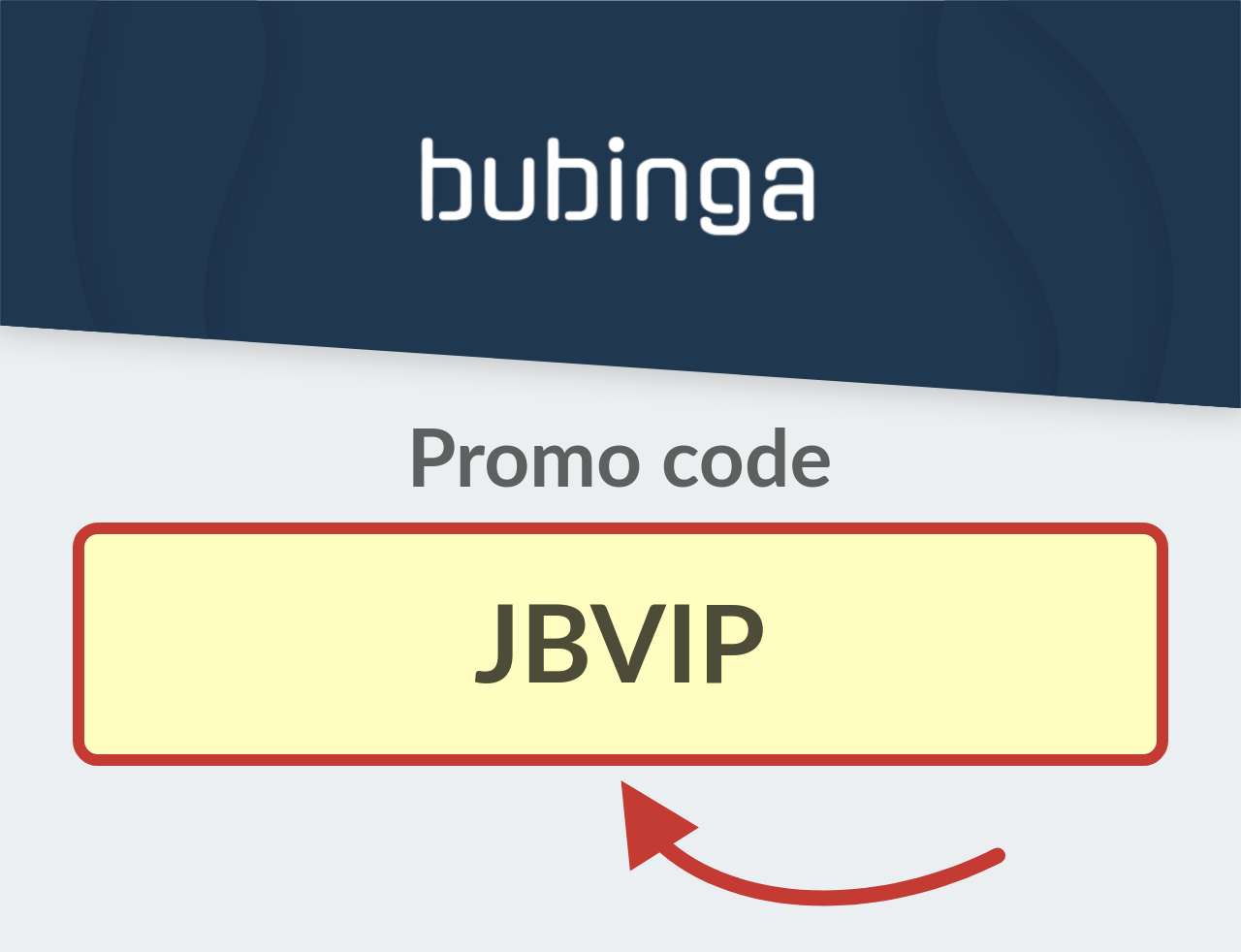 Bubinga Promo Code