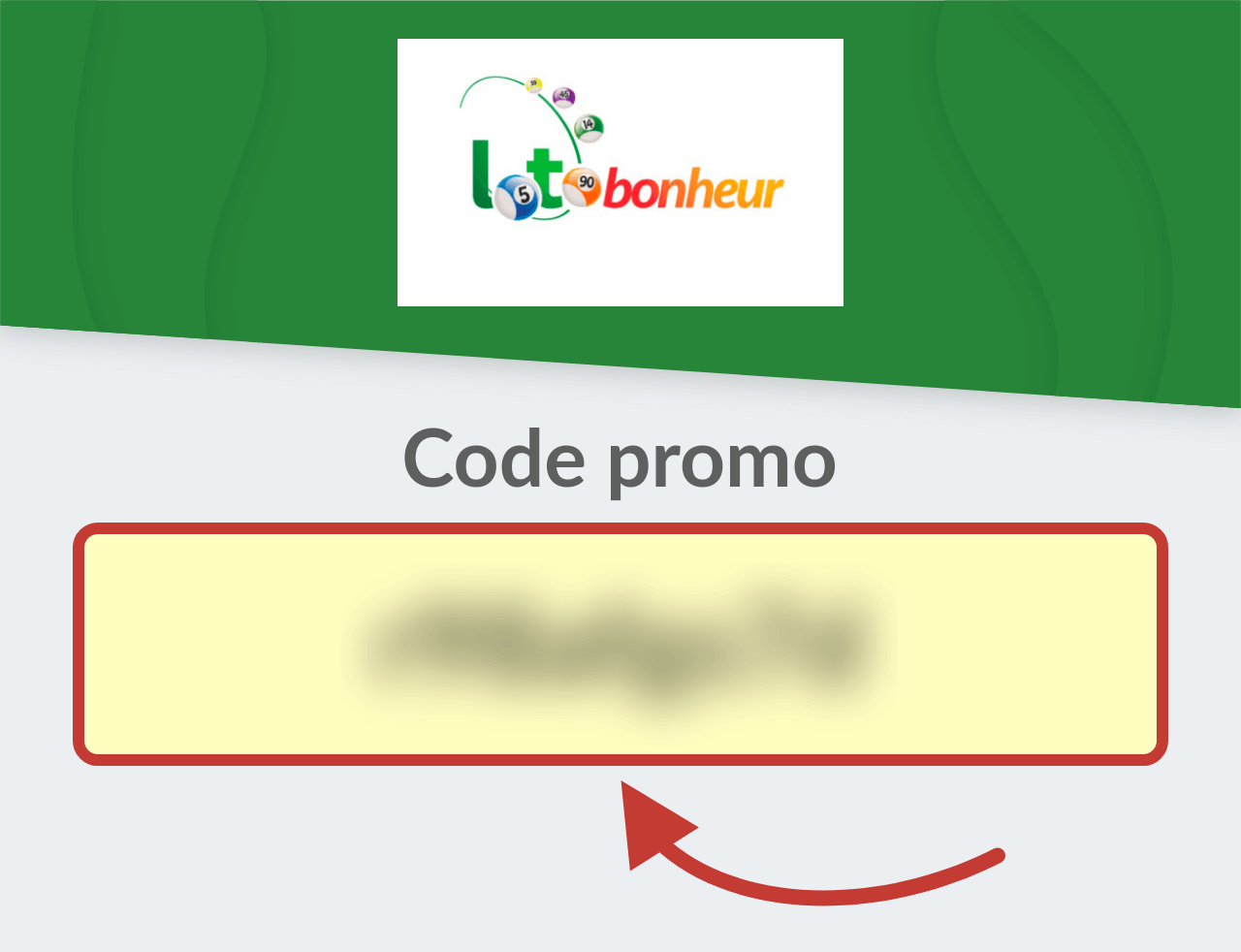 Code promo Lotobonheur