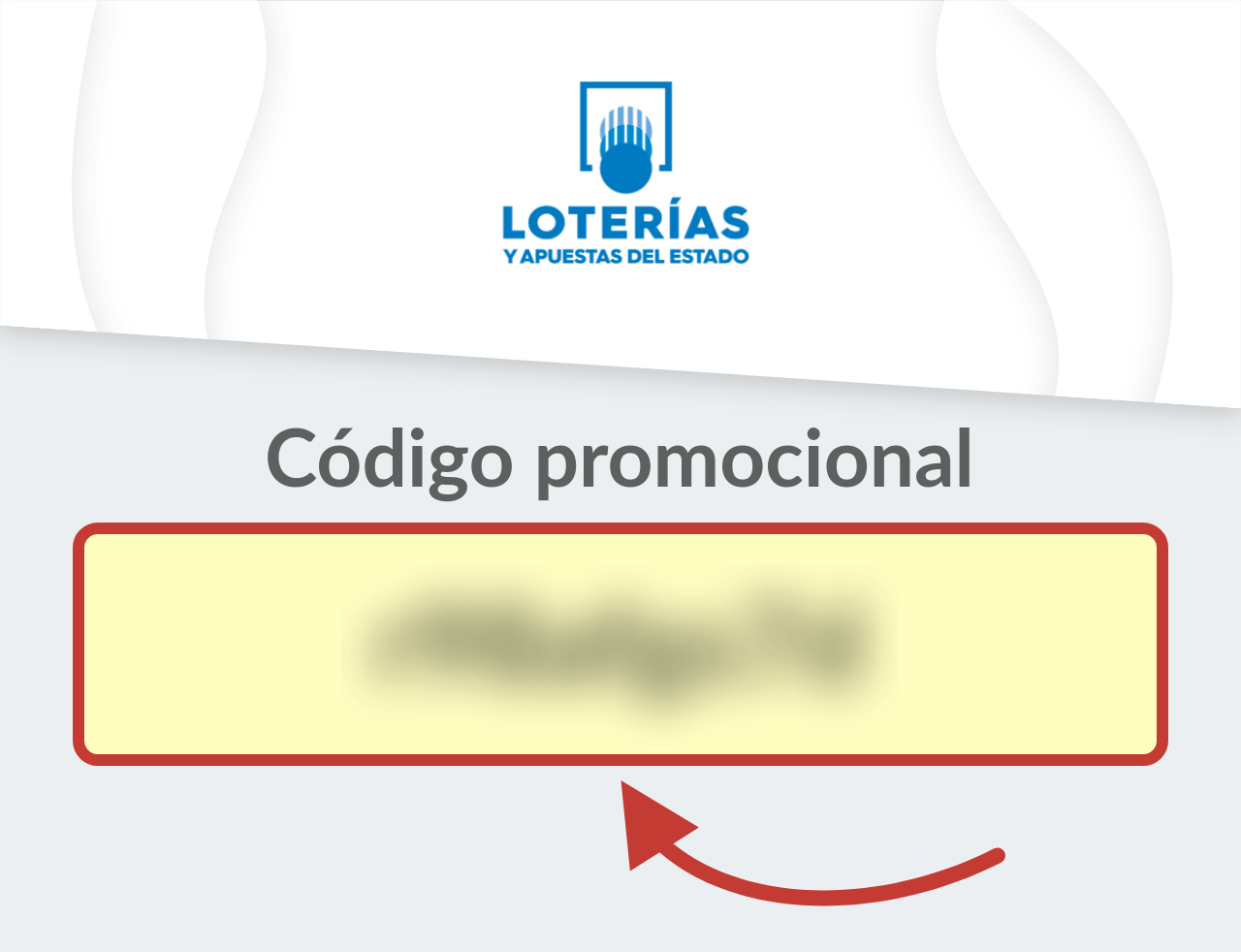 Código de Registro Loterías y Apuestas del Estado