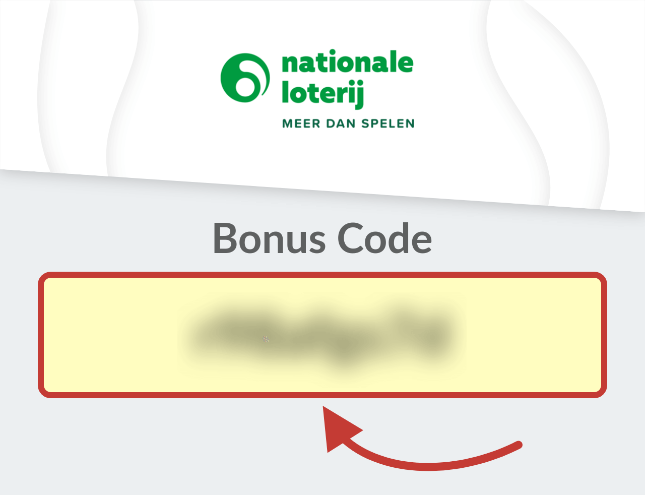 Nationale Loterij van België Bonus Code