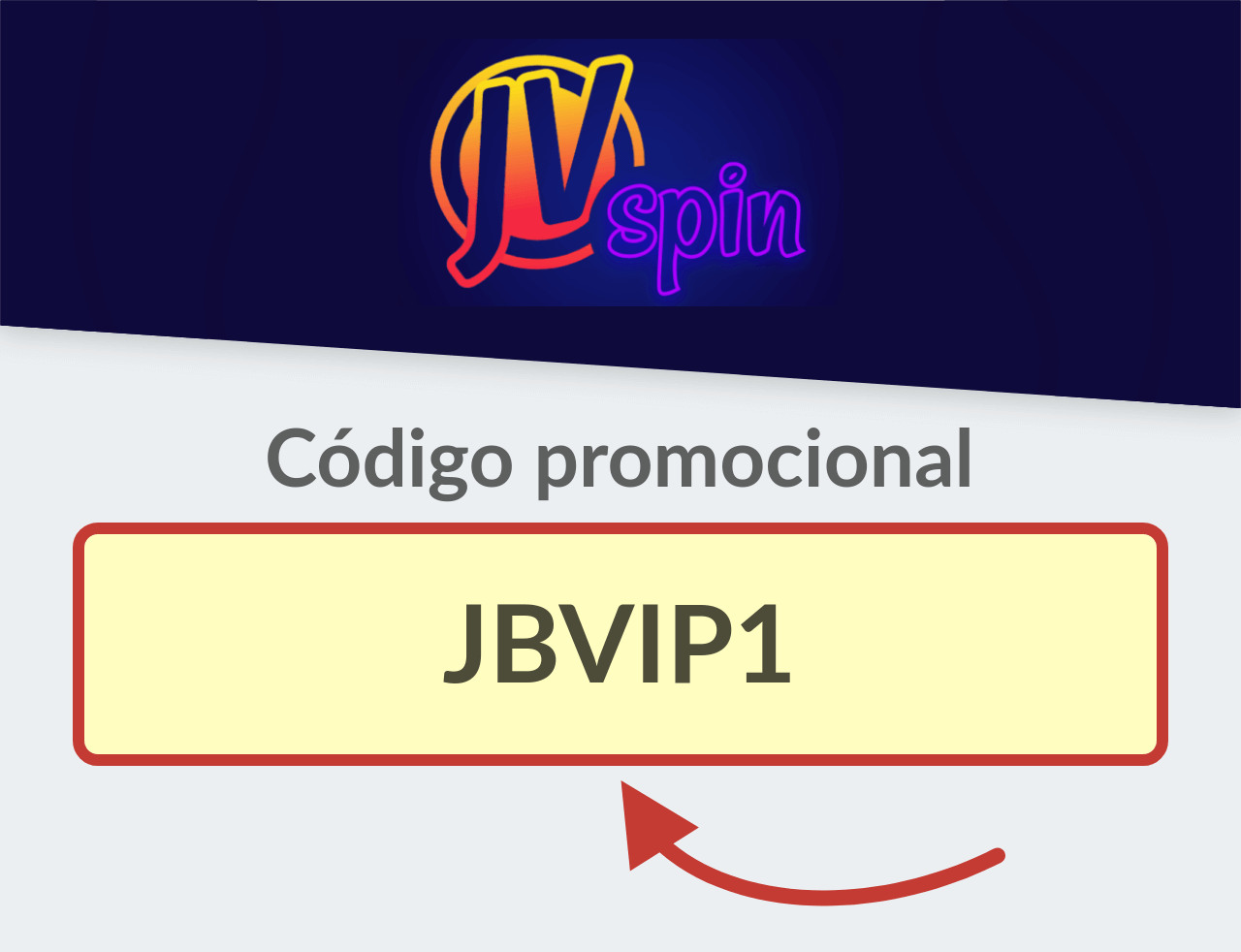 Código promocional JVSpin