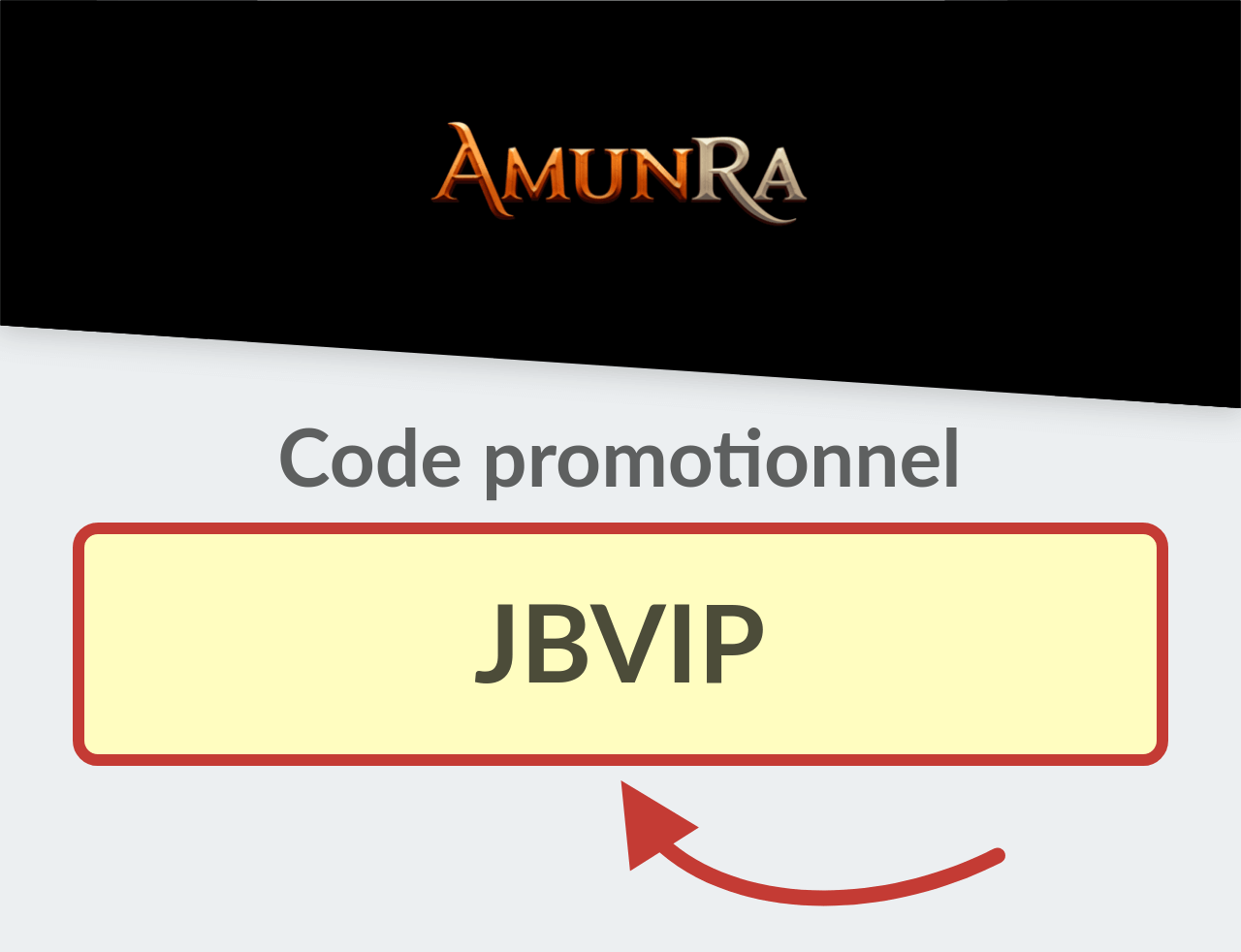 Code Promotionnel AmunRa