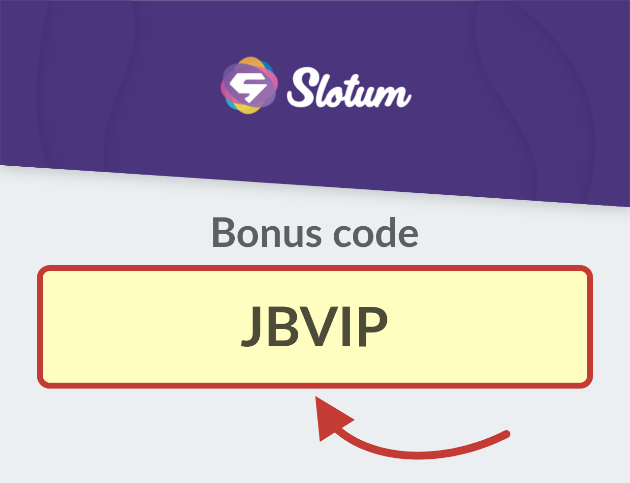 Slotum Bonus Code