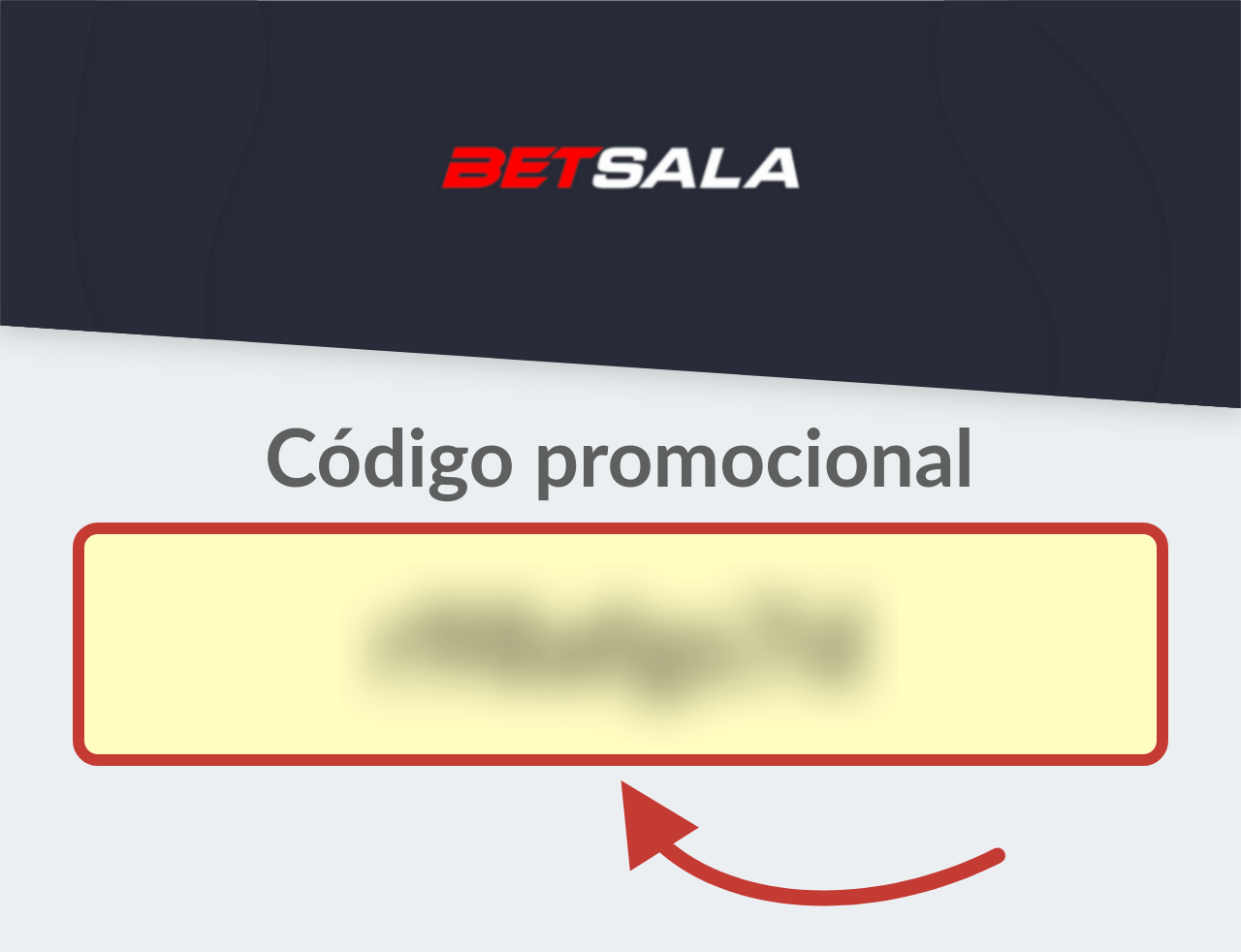 Código Promocional Betsala