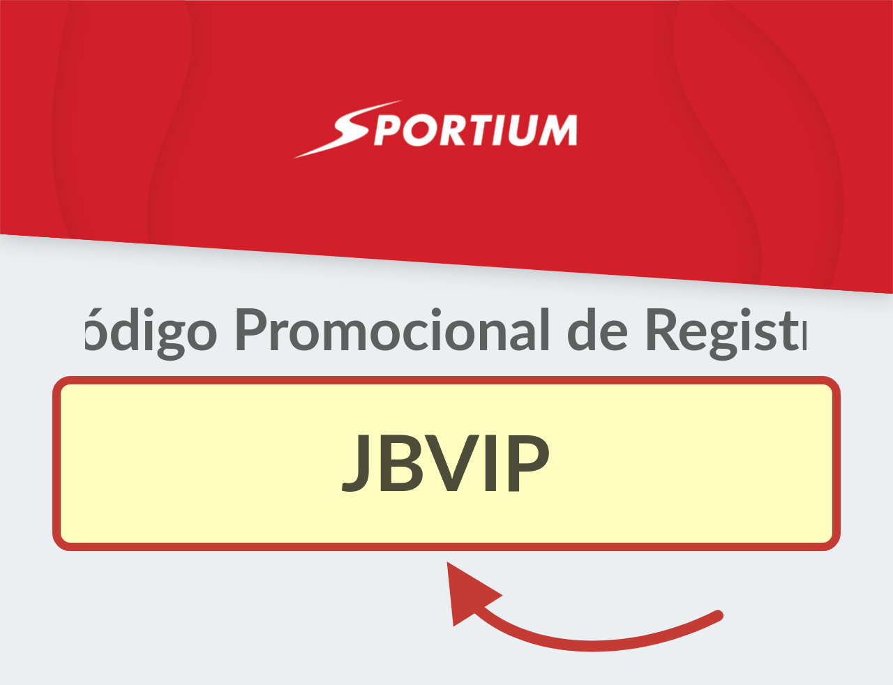 Sportium código promocional de registro