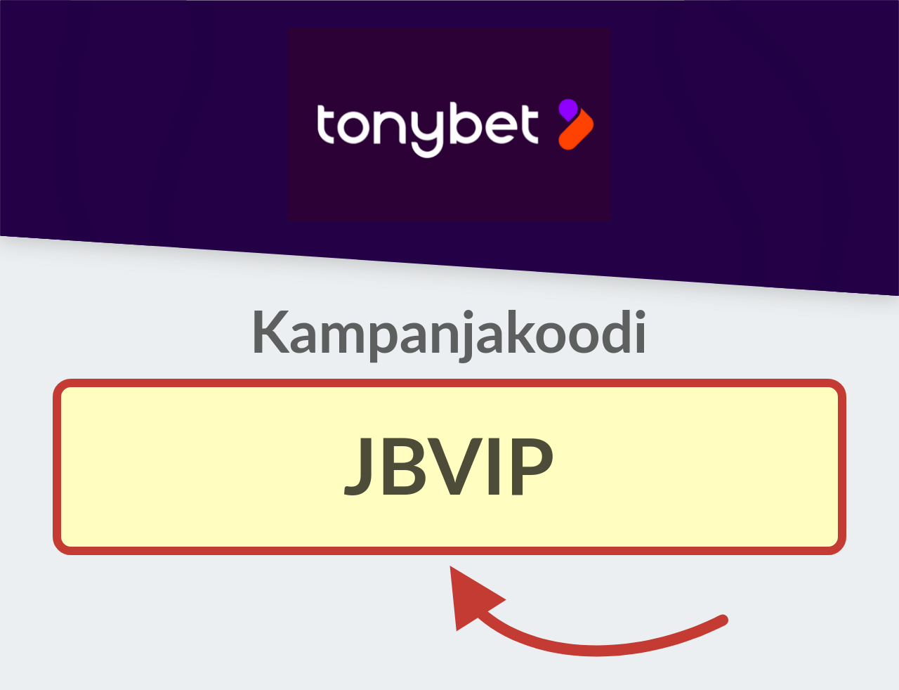 Tonybet Kampanjakoodi