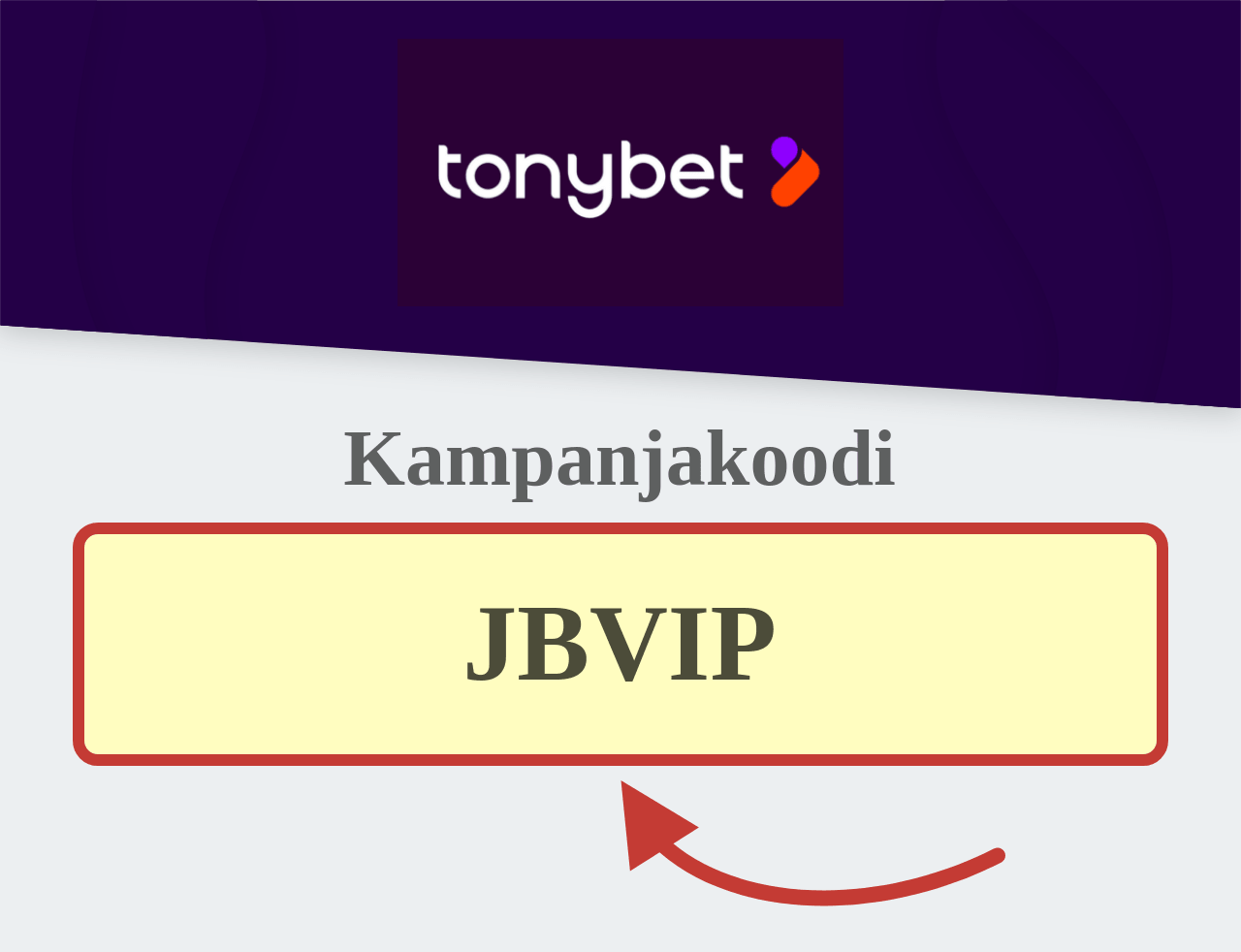 Tonybet Kampanjakoodi