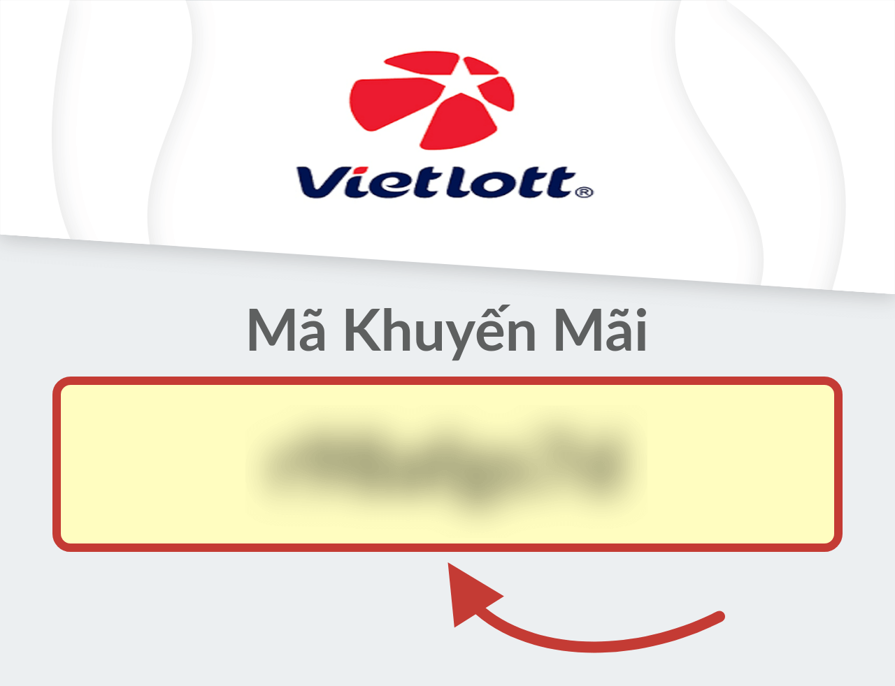 Vietlott mã khuyến mãi