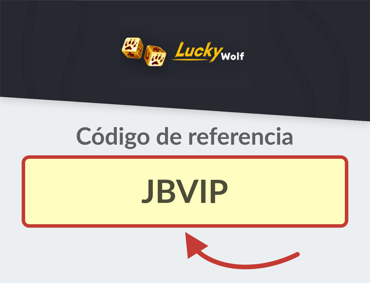 Lucky Wolf código de referencia