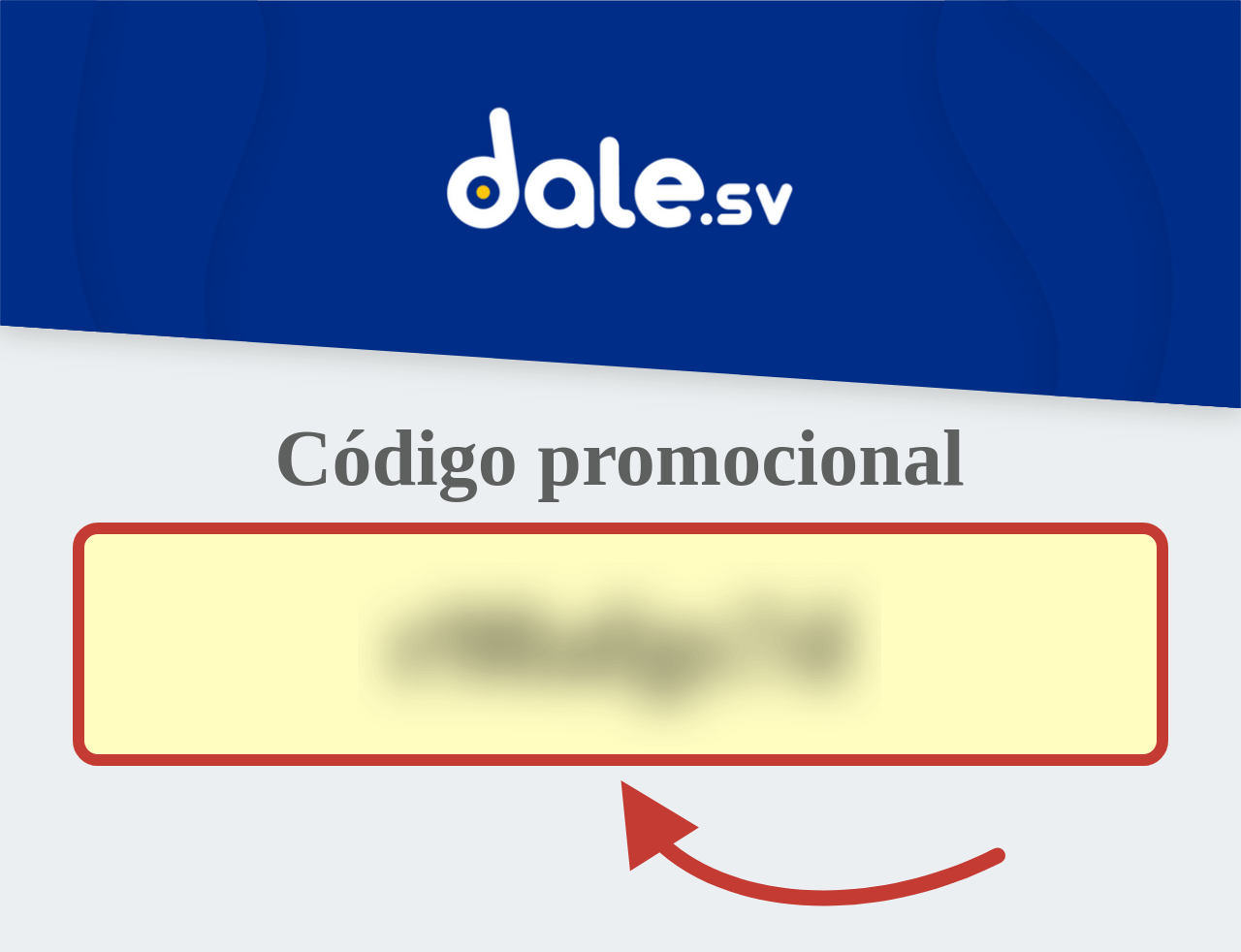 Código Promocional Dale
