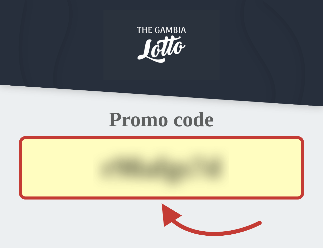 Gambia Lotto Promo Code
