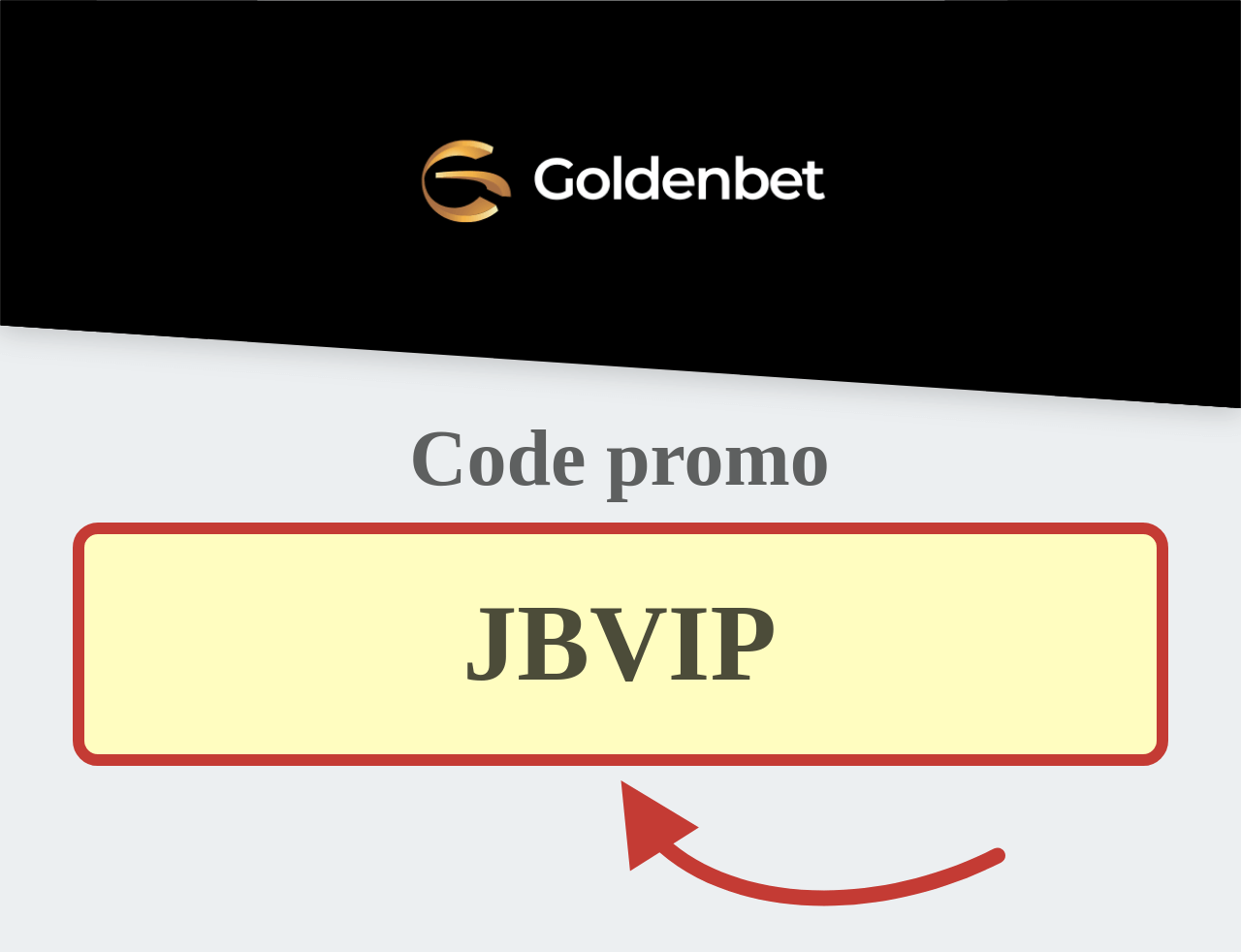 Code promo Goldenbet