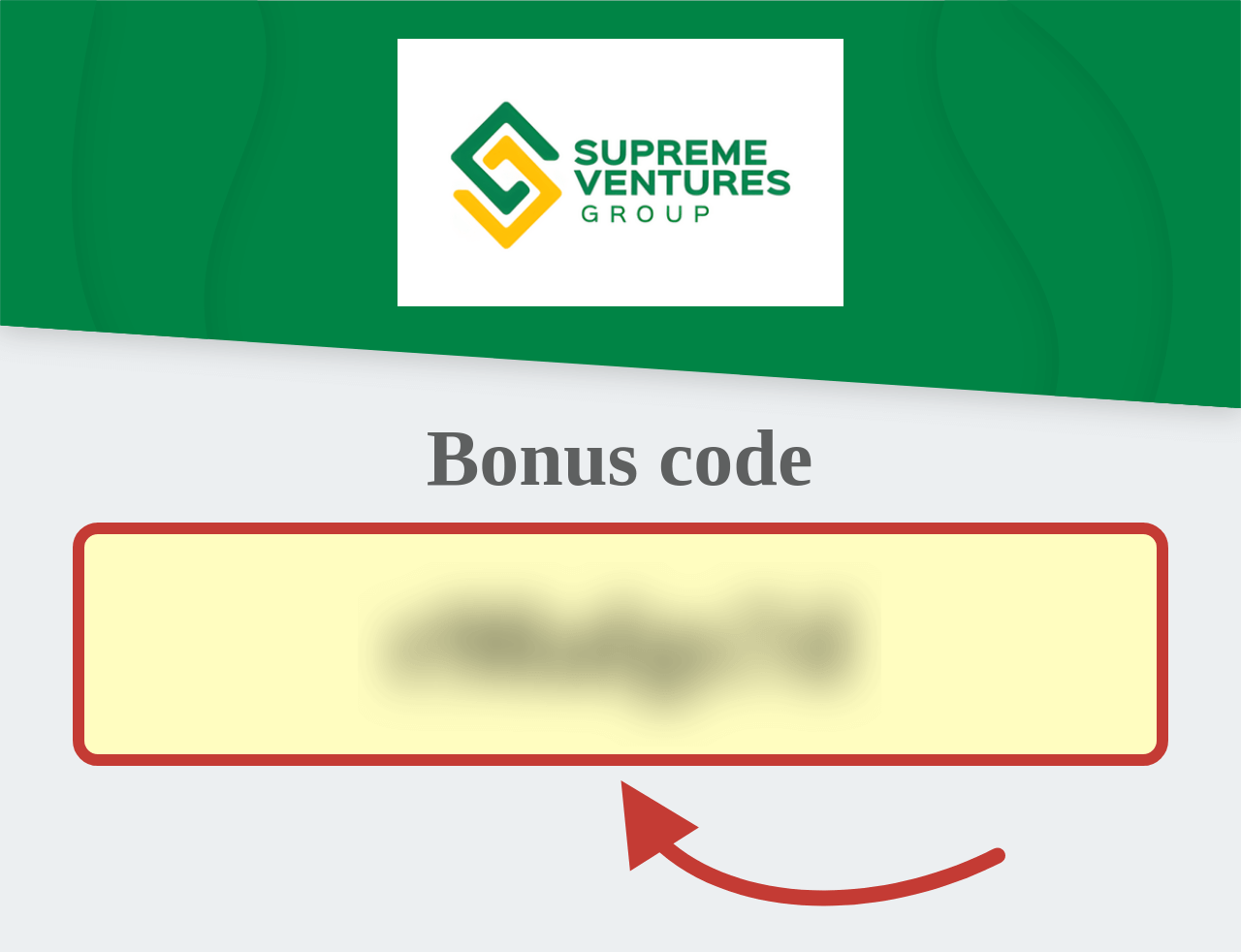 Supreme Ventures Promo Code