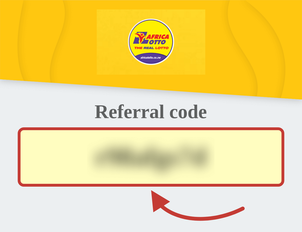 Africa Lotto Referral code