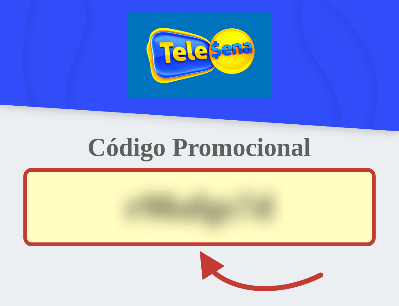 Código promocional Tele Sena