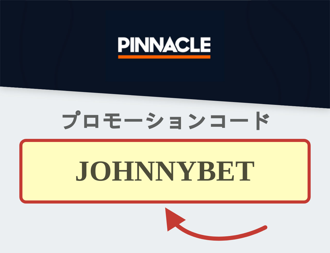 ピナクル プロモーションコード