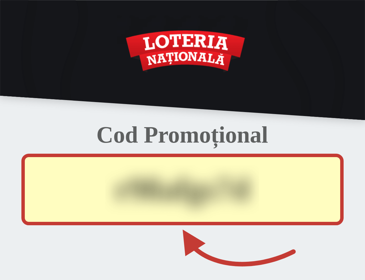 Cod promoțional Loteria Națională a Moldovei