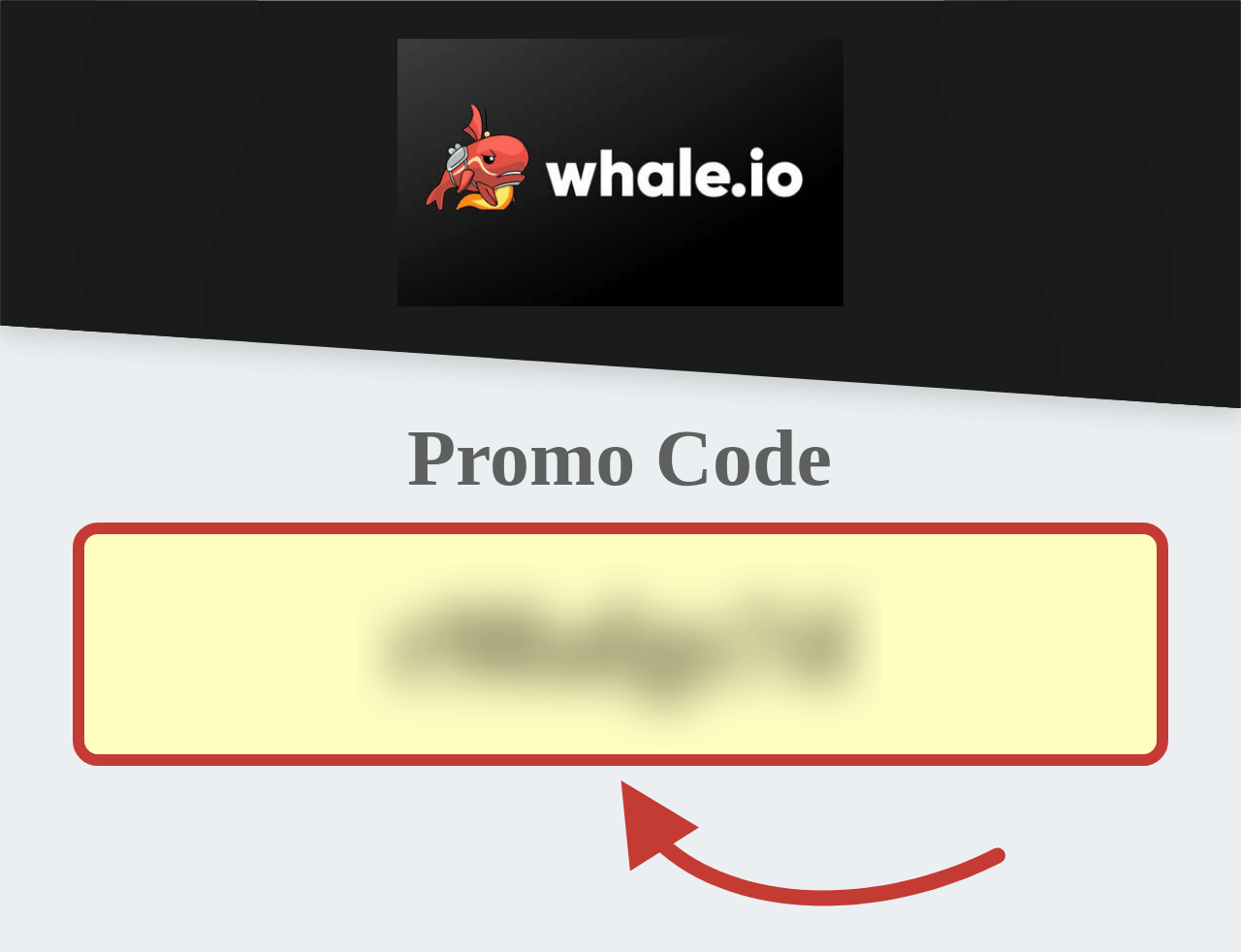 Whale Promo Code