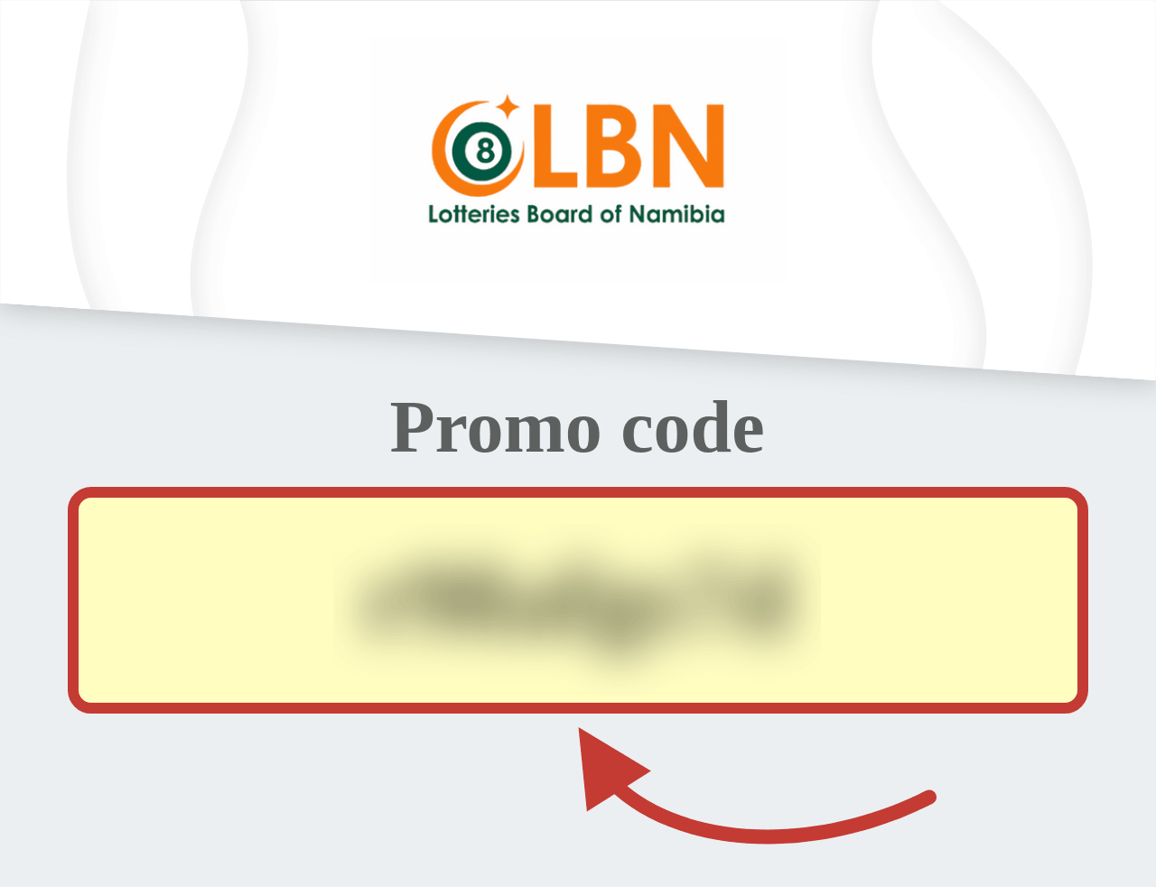 Lotteries Board of Namibia Promo Code
