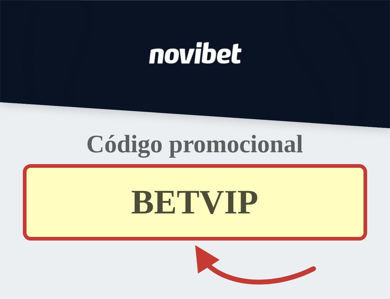 Código Promocional Novibet